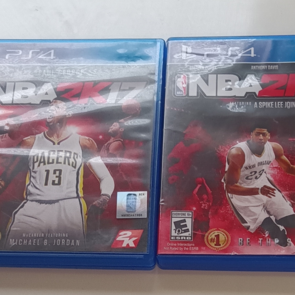 NBA 2K16 &2K17 for PS4